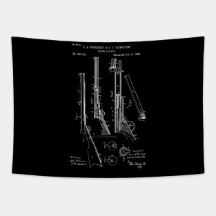 AIR GUN patent, Air gun blueprint Tapestry