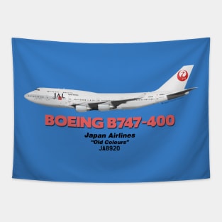 Boeing B747-400 - Japan Airlines "Old Colours" Tapestry