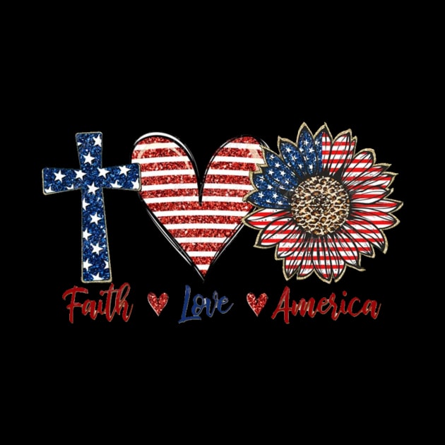 Faith love america by Hanadrawing