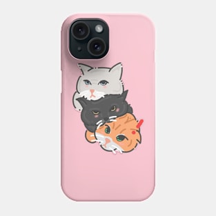 Three Cats Phone Case