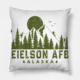 Eielson AFB Alaska Mountain Souvenir Pillow