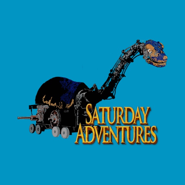 Robot Brontosaurus by SaturdayAdventures