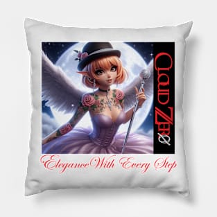 Goth Elf Angel Girl Pillow