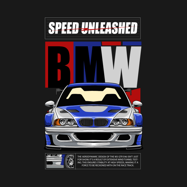 GTR E46 Speed Unleashed by Harrisaputra