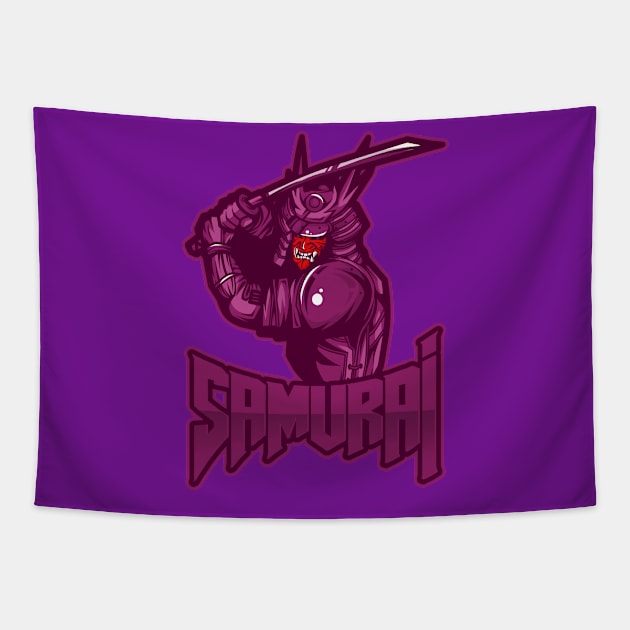 Samurai Warrior Tapestry by Bootylicious