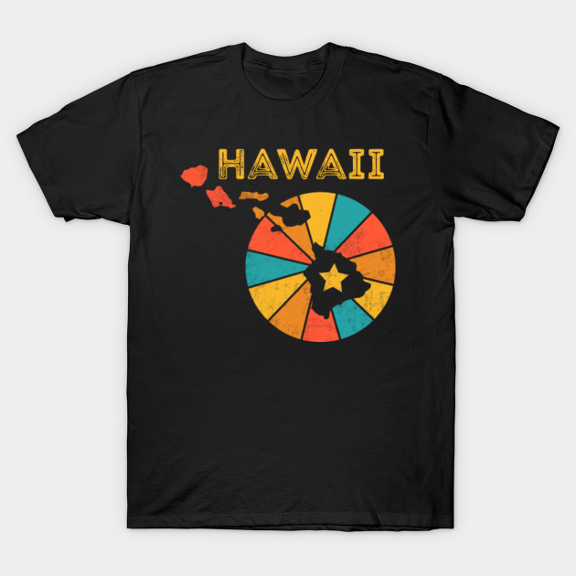 Discover Hawaii Vintage Distressed Souvenir - Hawaii - T-Shirt