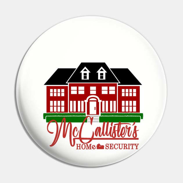 McCallister's Home Security Pin by Wyld Bore Creative