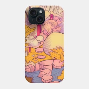 The Garden Over The Pond Phone Case