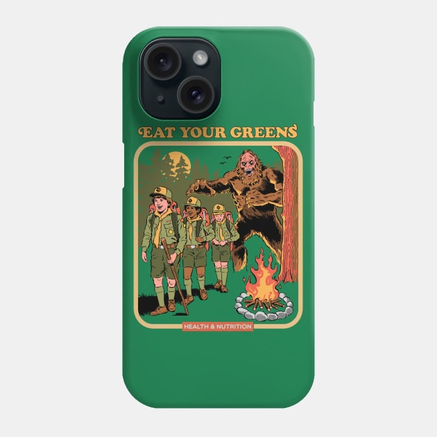 Eat Your Greens Phone Case by Steven Rhodes