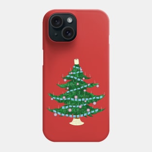 Christmas 2020: decorating the corona tree Phone Case
