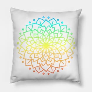 RAINBOW MANDALA Pillow