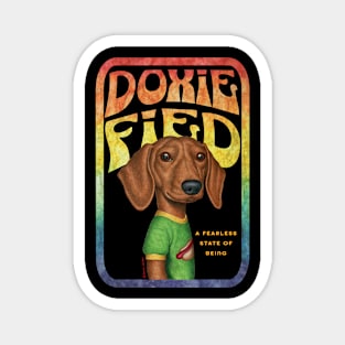 Dachshund Doxified Magnet