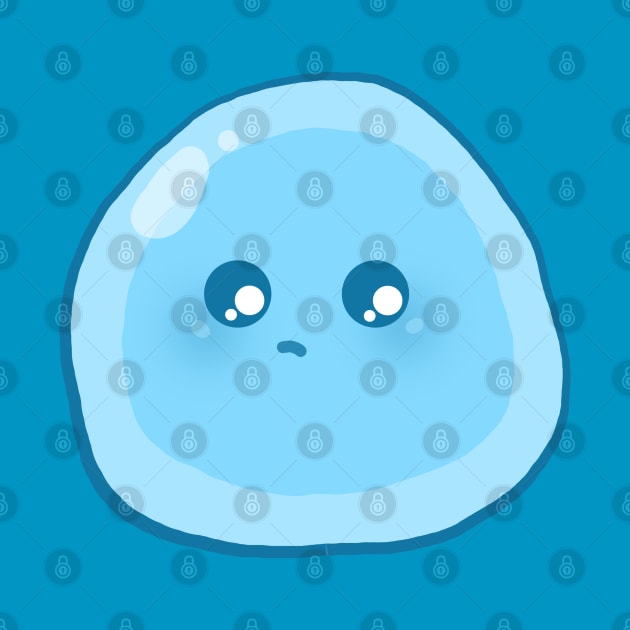 Cute Blue Slime by SlimeValleyGirl