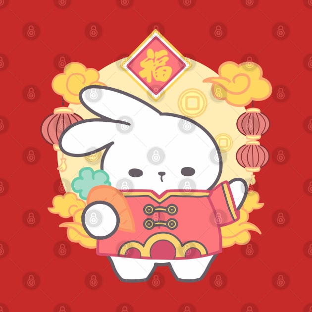 Rabbit Chinese Zodiac, Carrot in Paw! by LoppiTokki