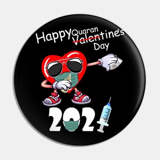 Happy Valentine's Day Funny Heart Dabbing For Women And Men Pin