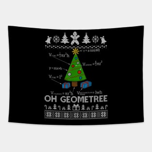 Funny Math Geometry Christmas Tree Geometree Teacher Tapestry