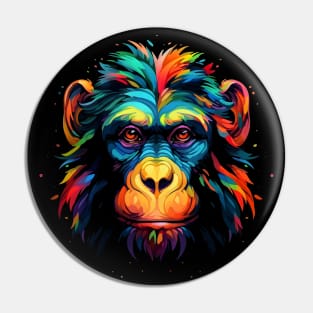 Neon Chimp #3 Pin