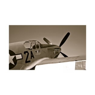 Tuskegee Airmen P51 Mustang Fighter Plane T-Shirt