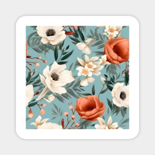 Wedding Flowers Pattern 22 Magnet