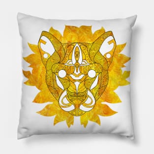 Golden Cougar Ecopop Pillow