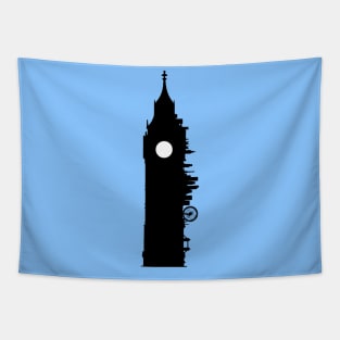 Big Ben London Skyline Tapestry