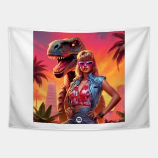 Sunset Safari Tapestry