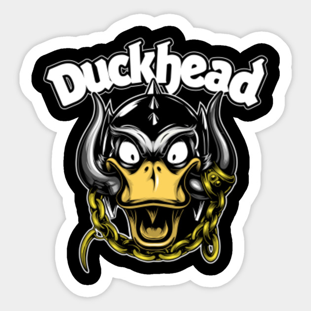 Duckhead Motorhead Sticker Teepublic