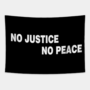 No Justice No Peace Tapestry