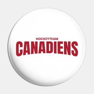 canadiens team Pin