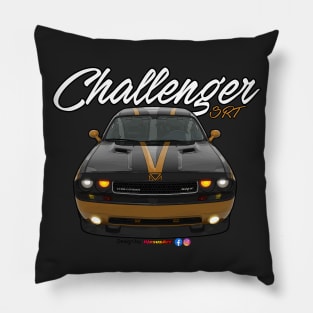 Challenger SRT8 TransAmracing by pjesusart Pillow