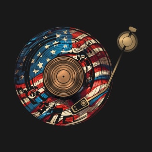 American Gold Turntable T-Shirt