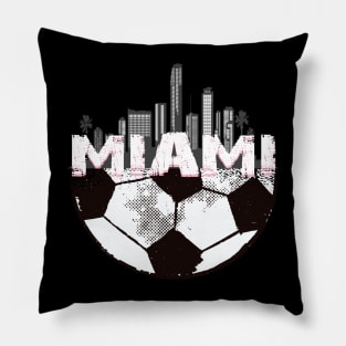 Miami soccer Pillow