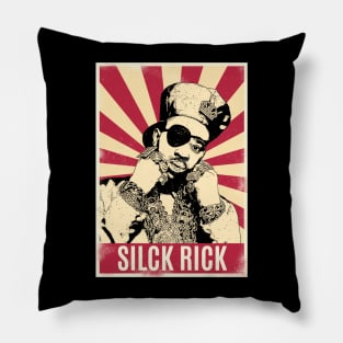 Retro Vintage Slick Rick Pillow