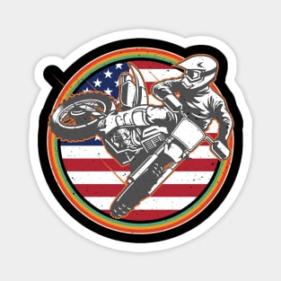 Dirt Bike Motocross Motorbike Biker Magnet