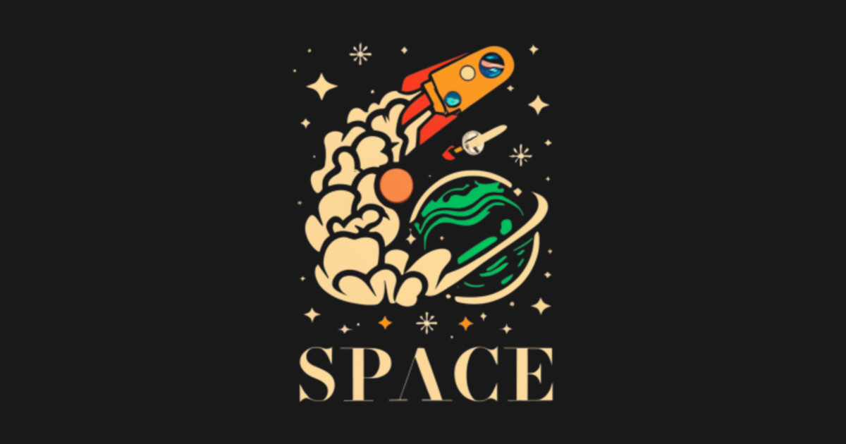 Space - Space - T-Shirt | TeePublic