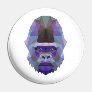 Fractal Gorilla Pin