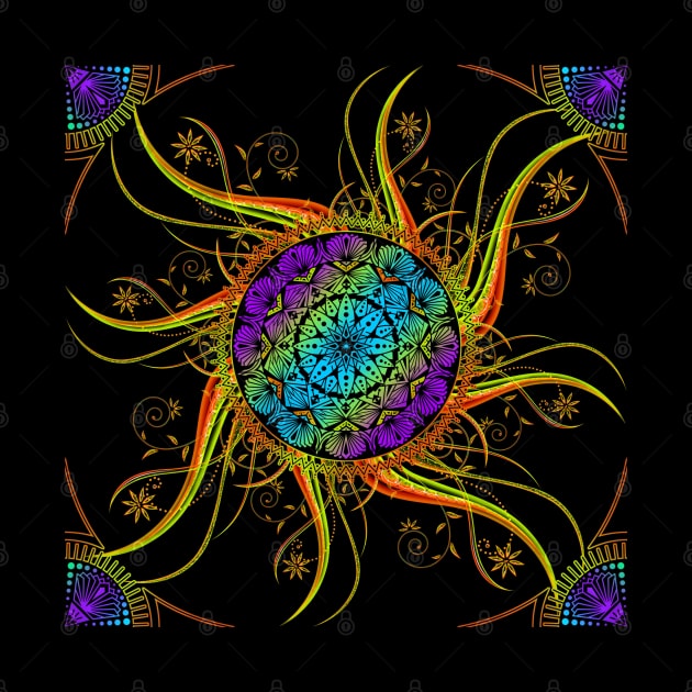 Colorful mandala by ilhnklv