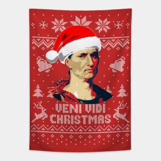 Julius Caesar Veni Vidi Christmas Tapestry