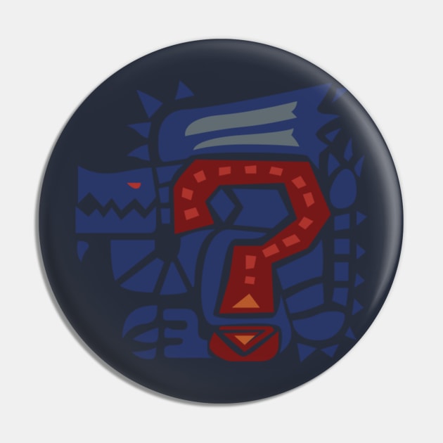 Mystery Monster Pin by BlacIyc