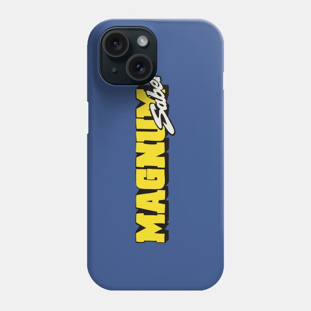 Tamiya Magnum Saber Sticker Logo Design Phone Case by Animangapoi