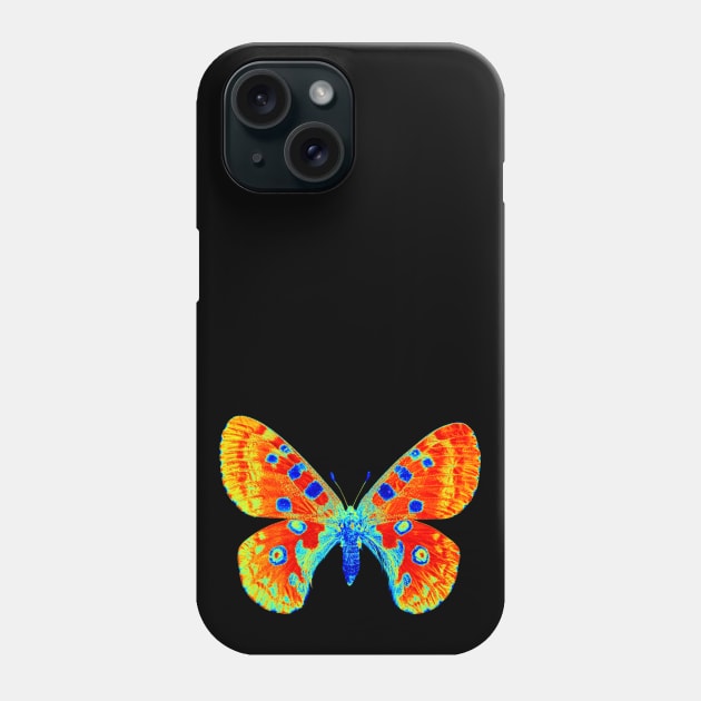 Butterfly Heatmap Phone Case by Daz Art & Designs