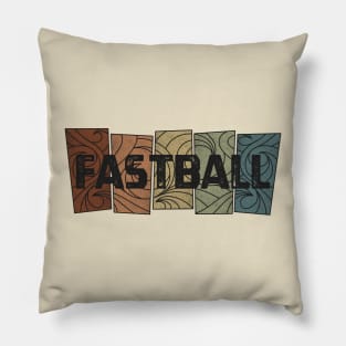 Fastball - Retro Pattern Pillow