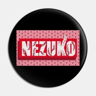 Nezuko Print - Nezuko Kamado , Demon Slayer, Anime, Manga Pin