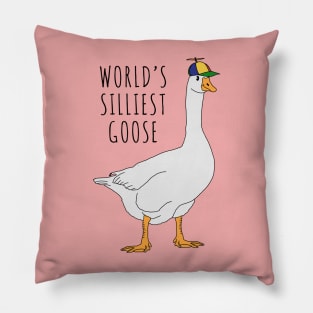 World’s Silliest Goose 1 Pillow