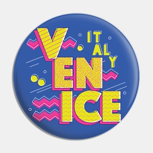 Retro 90s Venice, Italy Pin