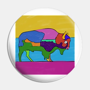 Buffalo Pin