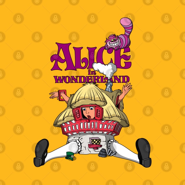 Alice In Wonderland by Brainfrz