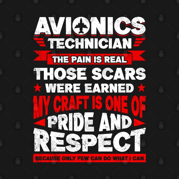 Aircraft Aviation Technician Avionics Technician by IngeniousMerch