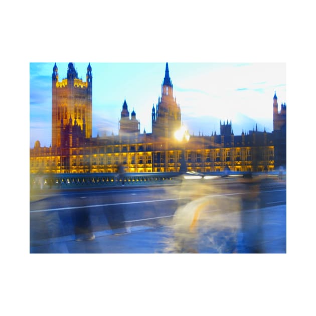 Parliament Building Blur, London by IgorPozdnyakov