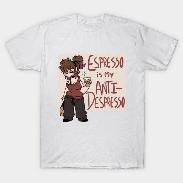 Discover Espresso is my Anti-Depresso - Coffee Lover Gift - T-Shirt